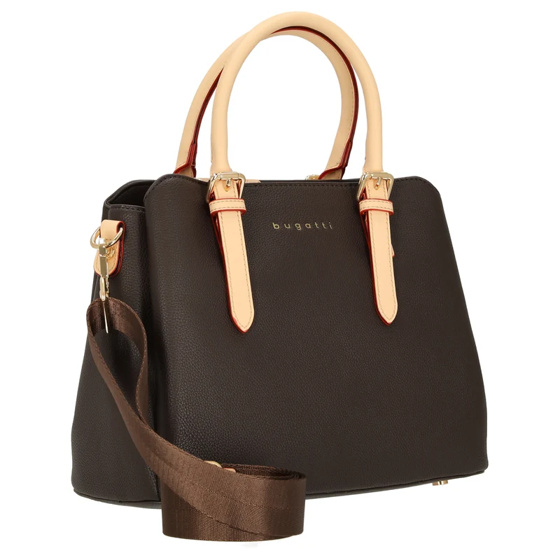 bugatti Ella M - Bolso de mano 30 cm (darkbrown)