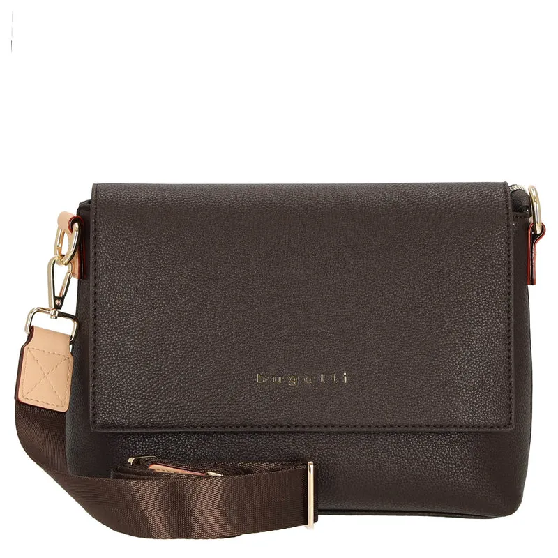 bugatti Ella - Bolso de hombro 25 cm (darkbrown)