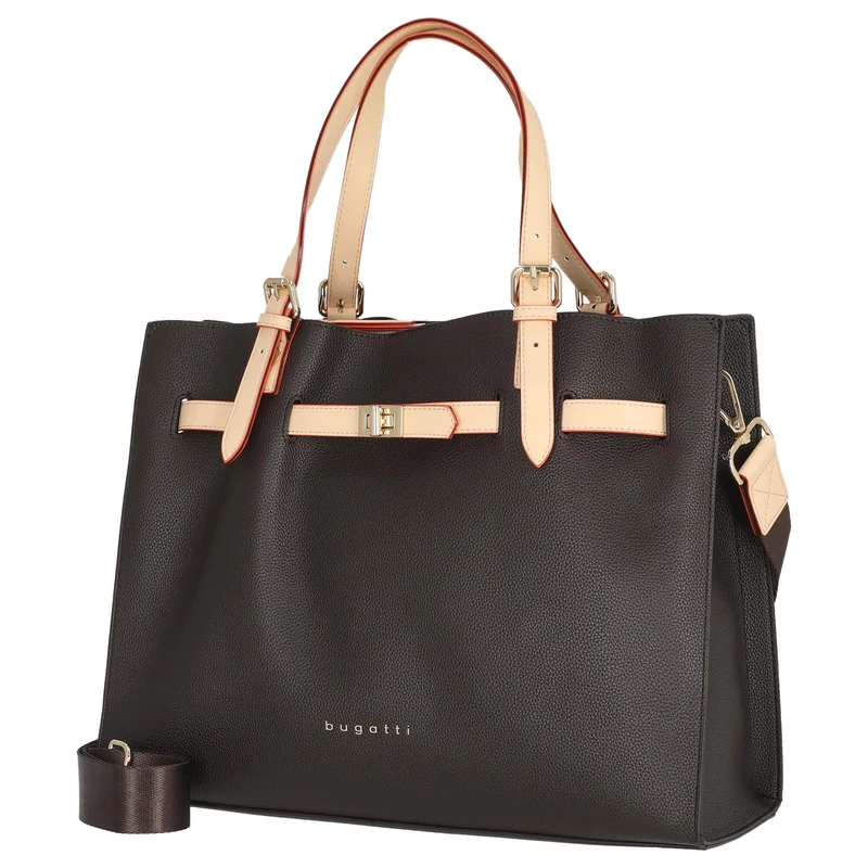 bugatti Ella - Bolso shopper L 37.5 cm (darkbrown)