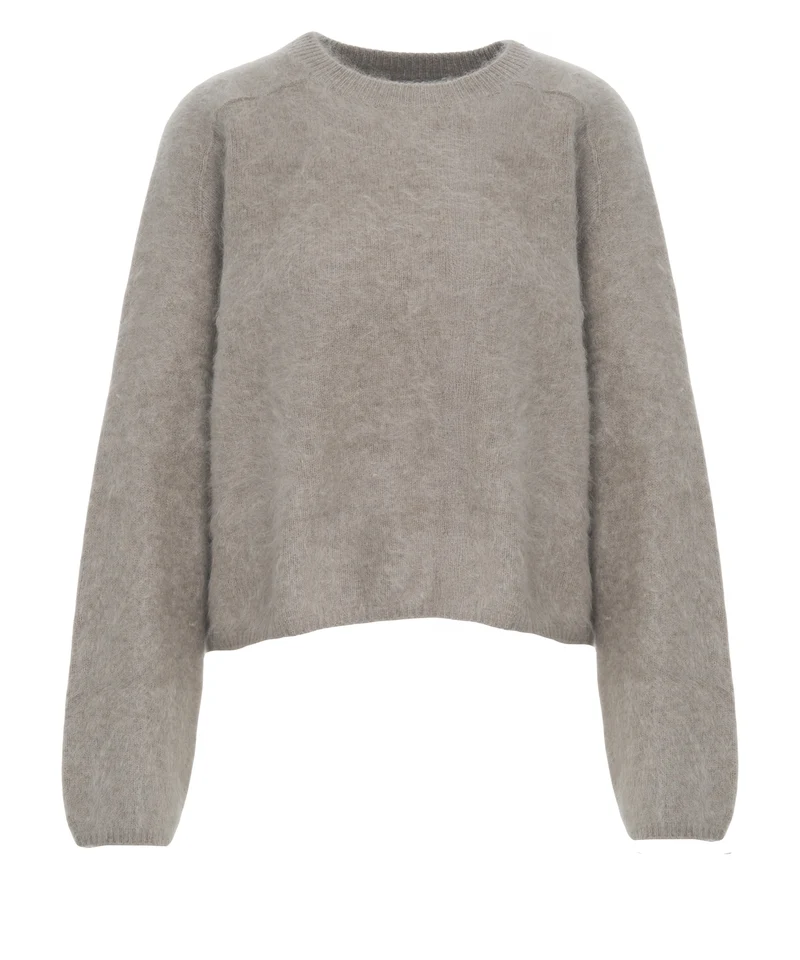 Maglione in cashmere 'Brushed'