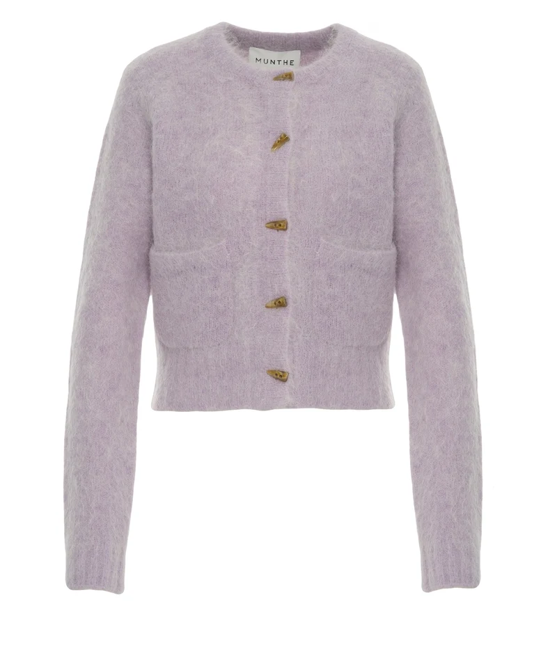 Cardigan in alpaca 'Nolocca'