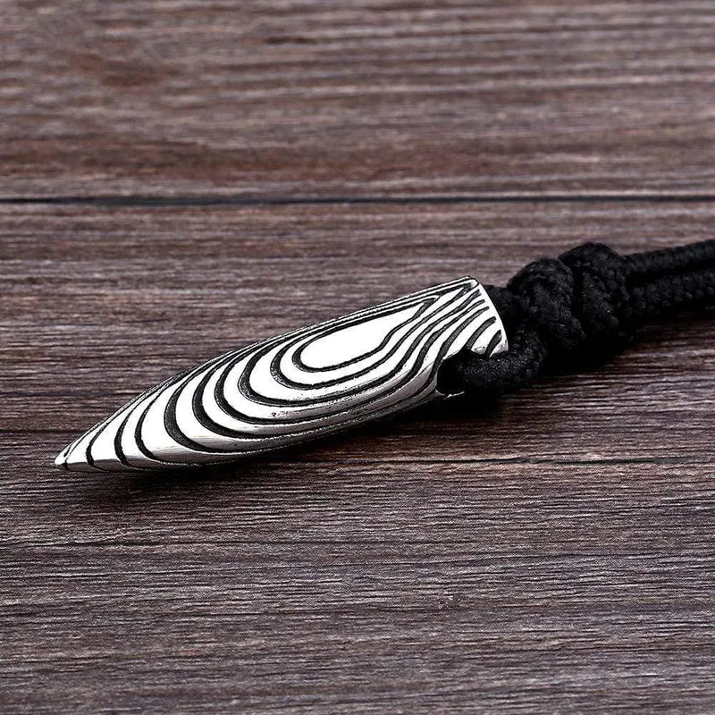 Herren Punk Bullet Halsketten