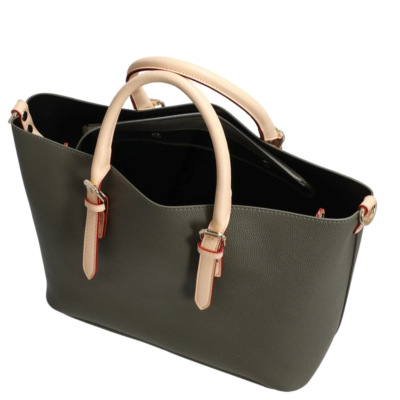 bugatti Ella - Bolso shopper M 33 cm (olive)