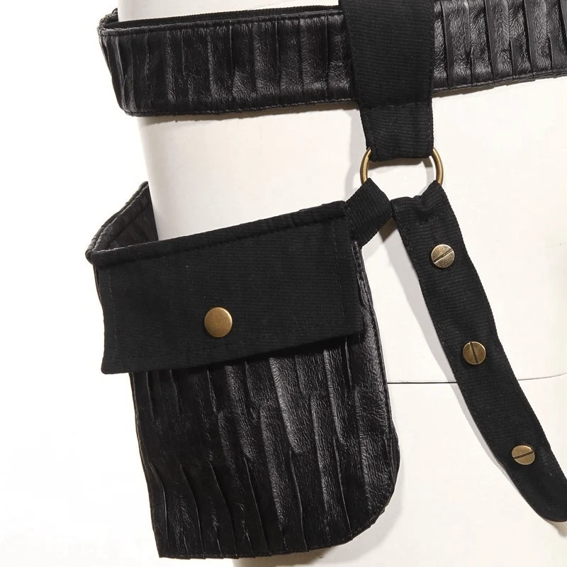 Goth Hüftgurt mit Tasche