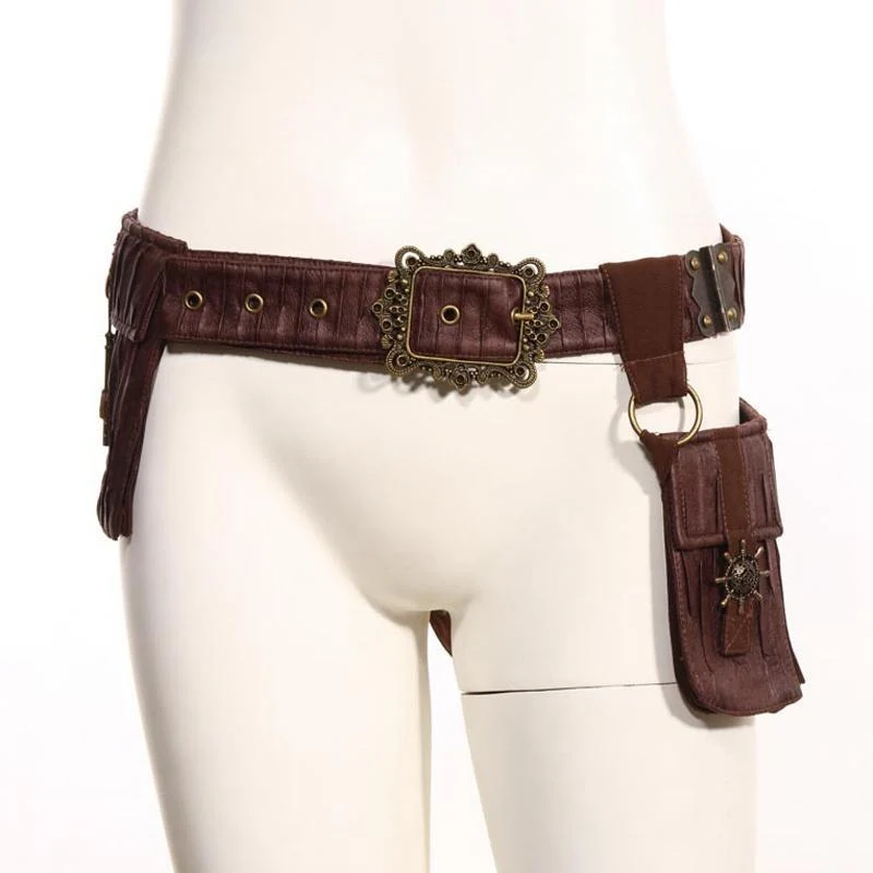 Goth Hüftgurt mit Tasche