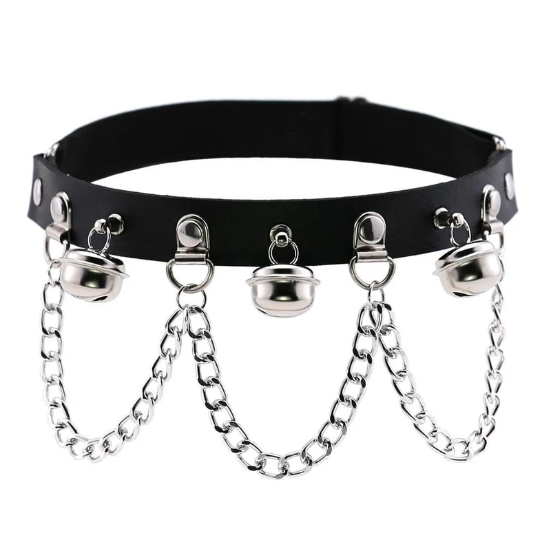 Frauen Punk Mental Chains Beingeschirre
