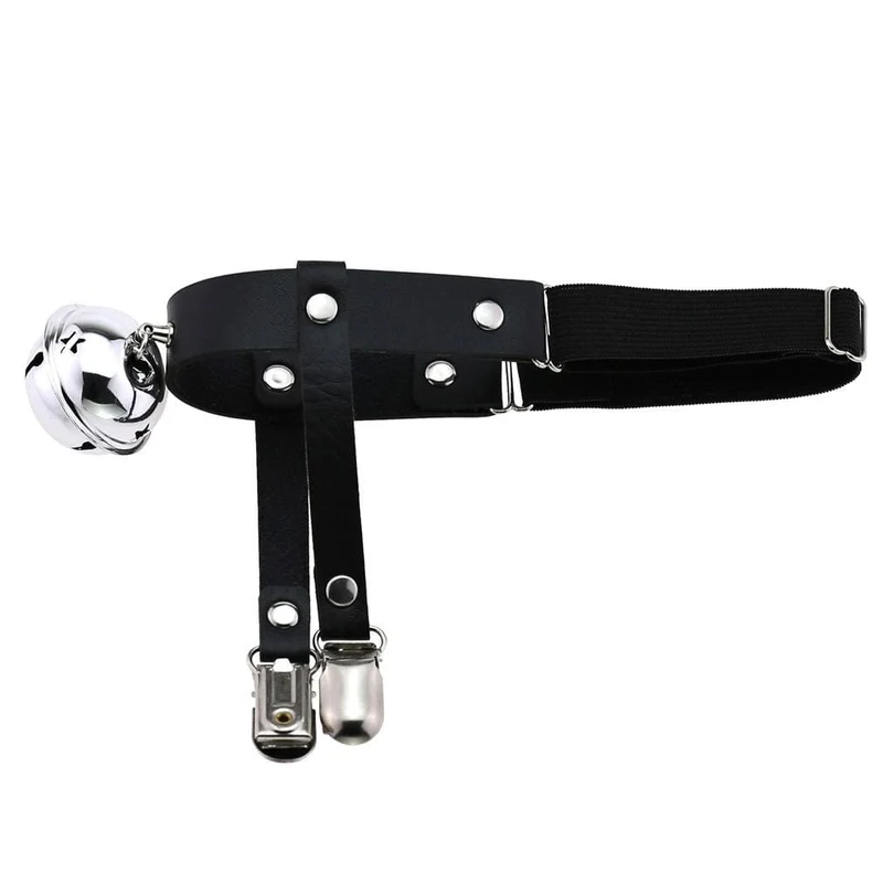 Damen Gothic Kunstleder Bein Geschirre