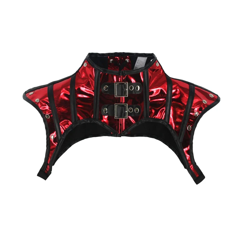 Damen Gothic Floral 12-Stahlknochen Overbust Korsetts