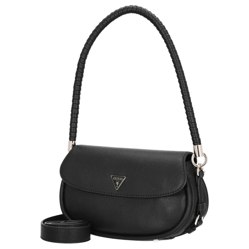 Guess Danya Flap - Bolso de hombro 25 cm (black)