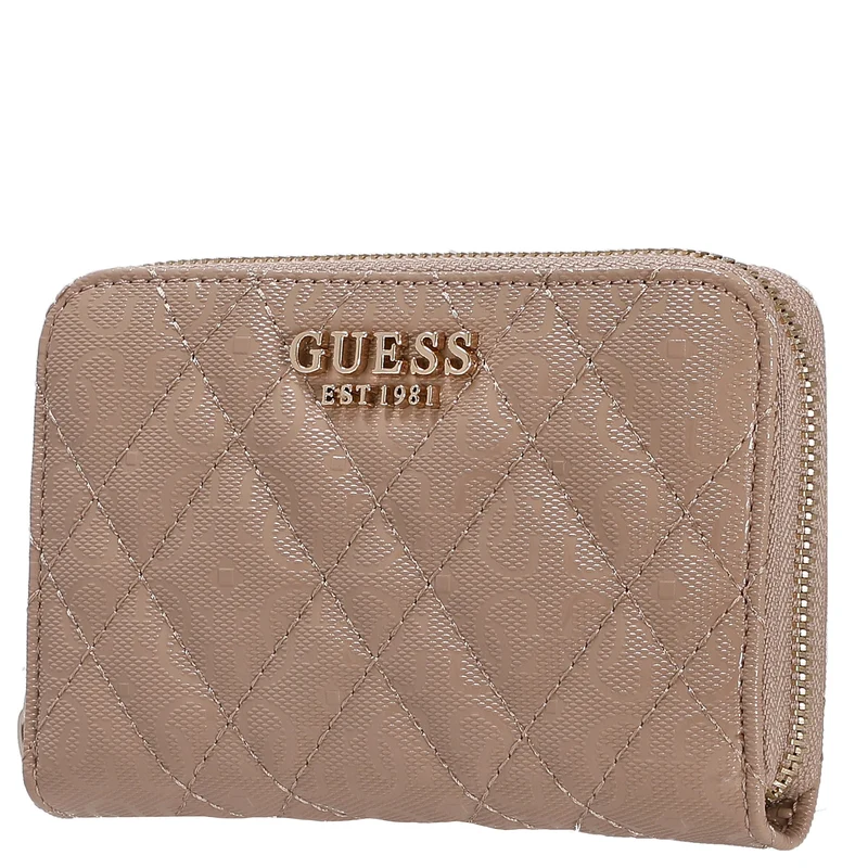 Guess Isemay SLG Medium Zip - Cartera (pale mocha)