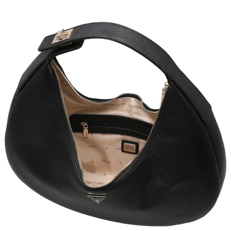 Guess Evie Hobo - Bolso de hombro (black)