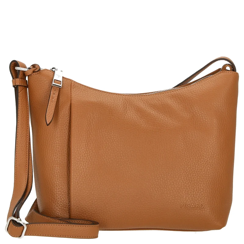 Picard Pure - Bolso bandolera 30 cm (cognac)