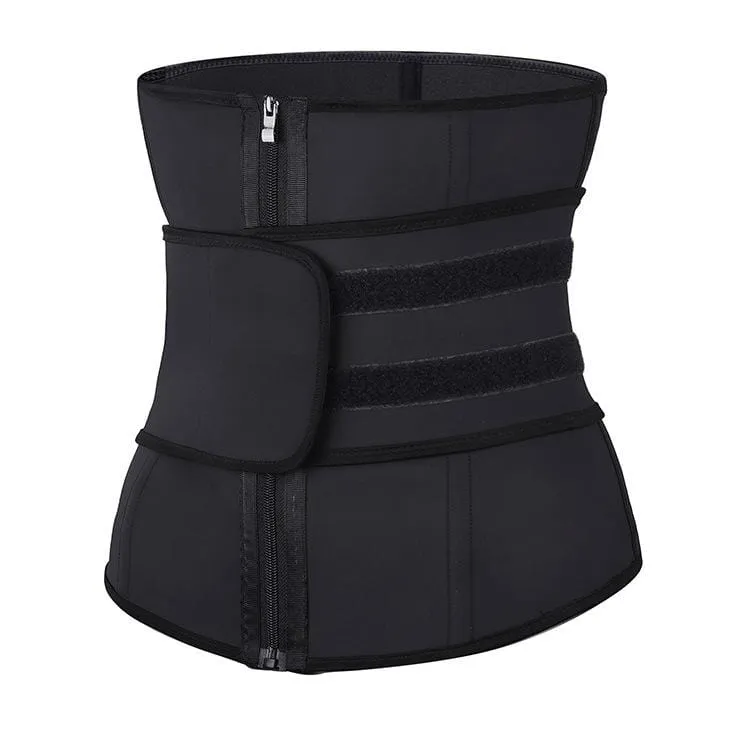 Damen Gothic Shaper Reißverschluss / Haken Latex Underbust Korsetts