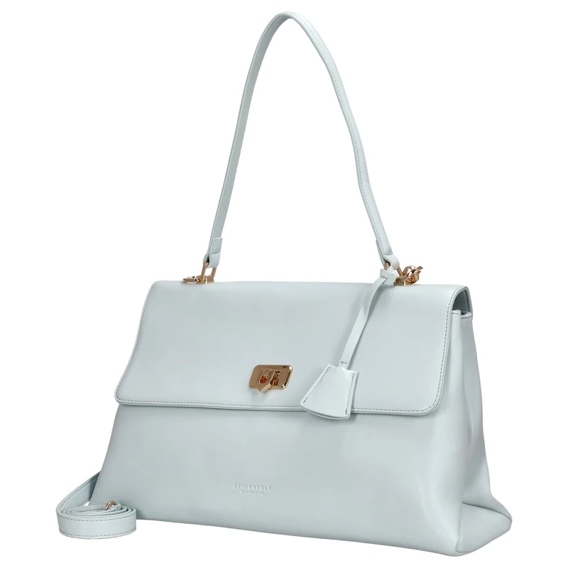 Seidenfelt Lilla Edet Office Bag - Bolso de hombro 36 cm (sea salt blue)