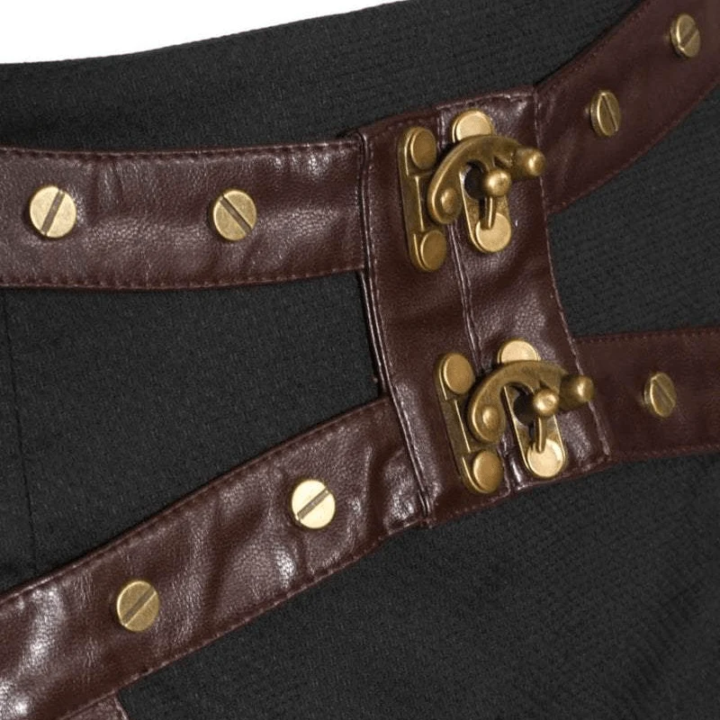 Frauen Steampunk Meerjungfrau Rock