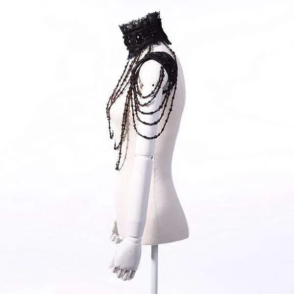 Frauen verzierten Steampunk Hals und Schulter Ornament