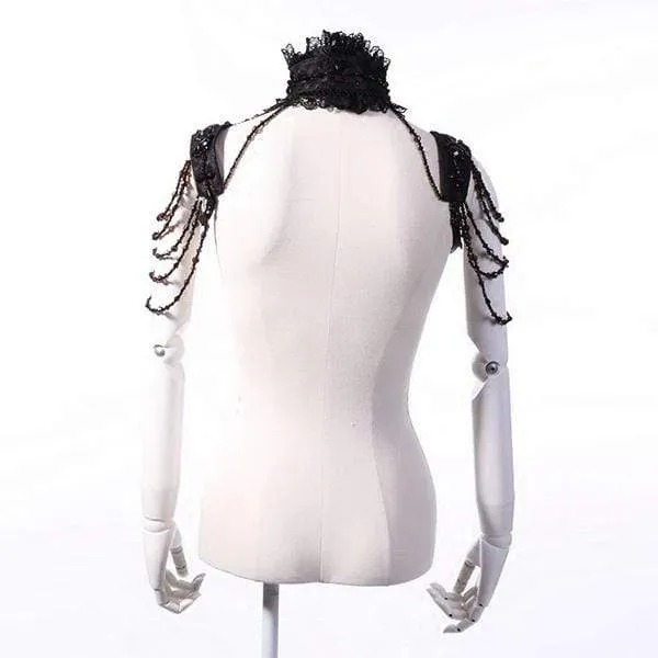 Frauen verzierten Steampunk Hals und Schulter Ornament