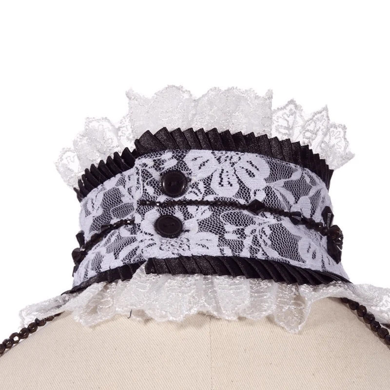Frauen verzierten Steampunk Hals und Schulter Ornament