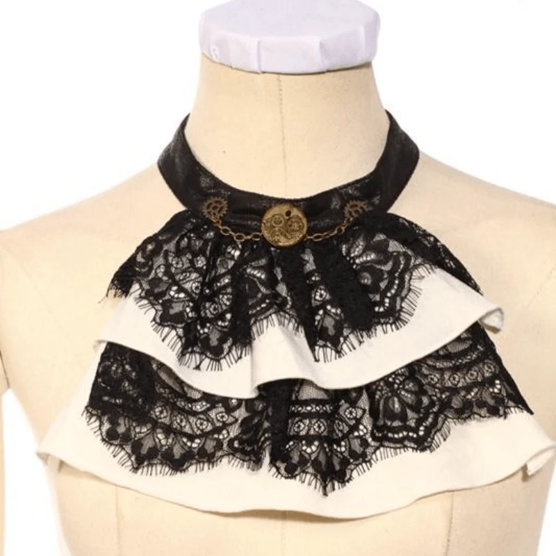 Hochdetailliertes Steampunk-Kurzoberteil für Damen