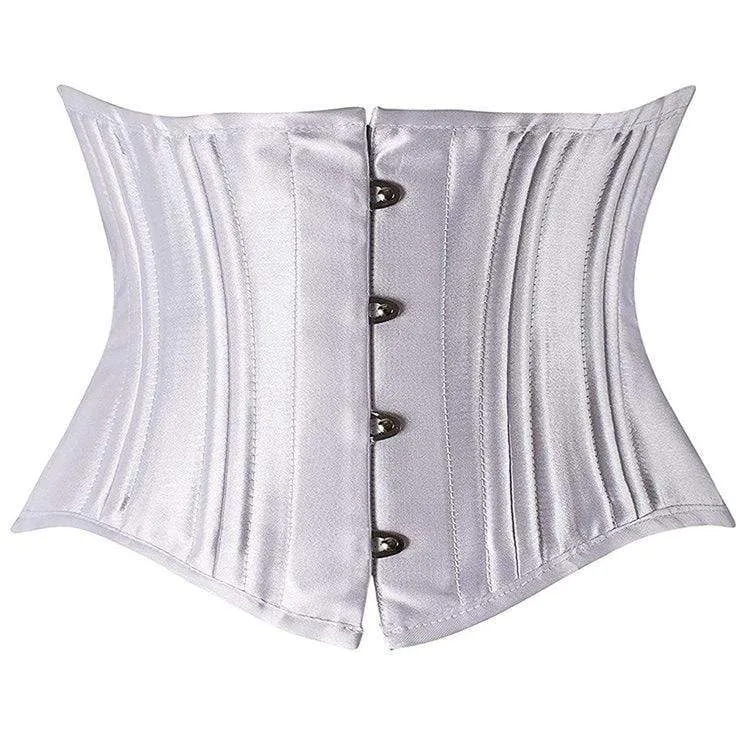Frauen Gothic Pure Color Underbust Korsetts