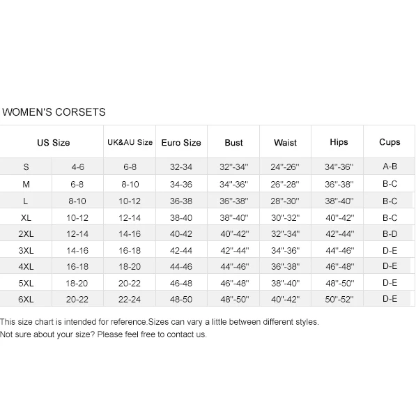 Frauen Gothic Floral Overbust Korsetts