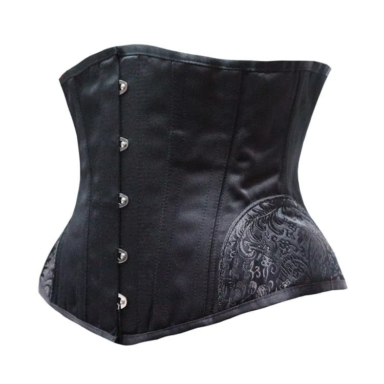 Frauen Gothic Floral Underbust Korsetts