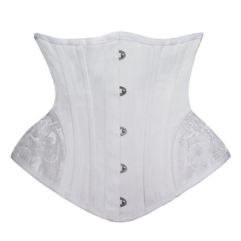 Frauen Gothic Floral Underbust Korsetts