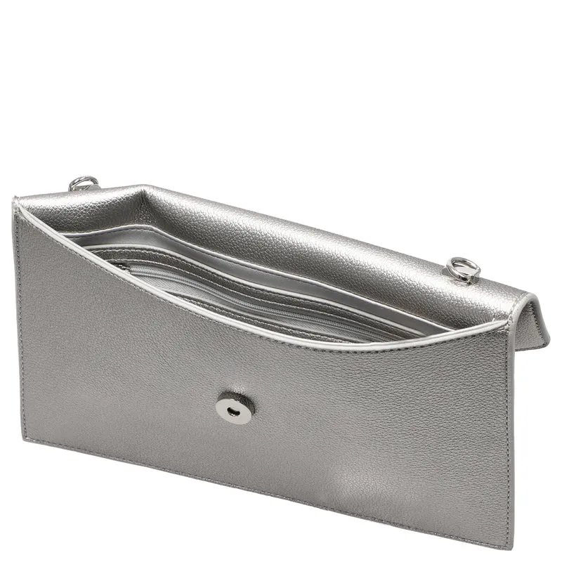 Valentino Bags Luxe - Bolso bandolera 27 cm (argento)