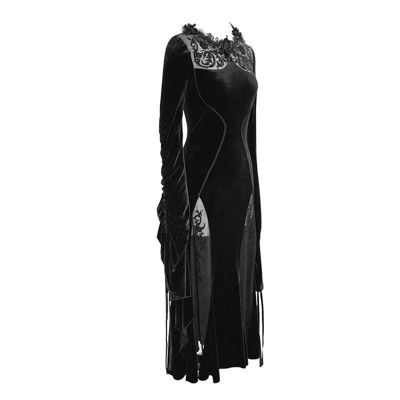 Damen-Hochzeits-Abschlussballkleid mit transparenten Gazefedern und Rüschen