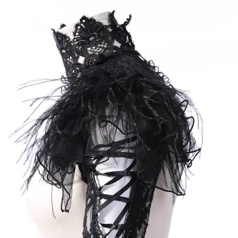 Vintage Goth Kragen und Manschette