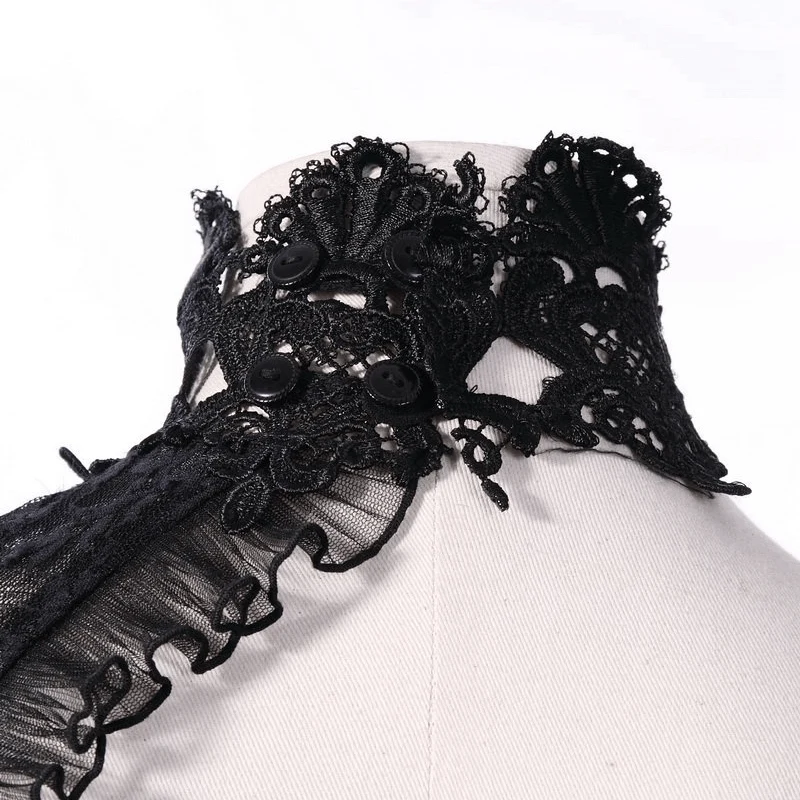 Vintage Goth Kragen und Manschette
