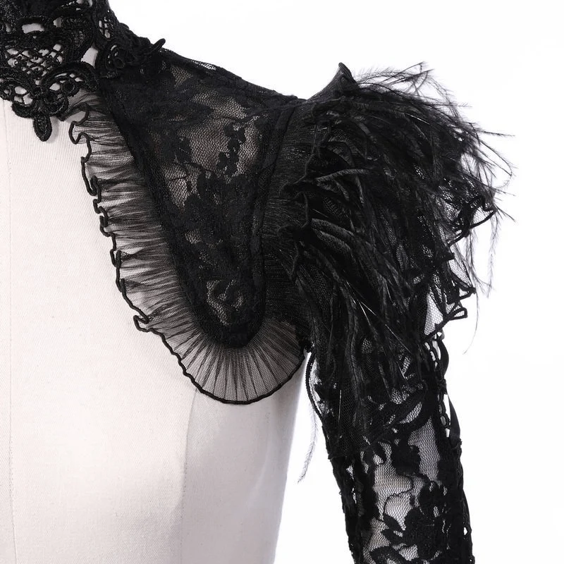 Vintage Goth Kragen und Manschette