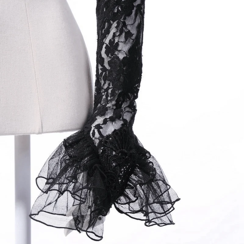 Vintage Goth Kragen und Manschette