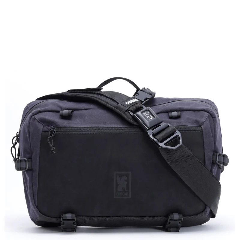 Chrome Kadet Max - Bolso bandolera 15" 39.5 cm (black canvas leather)