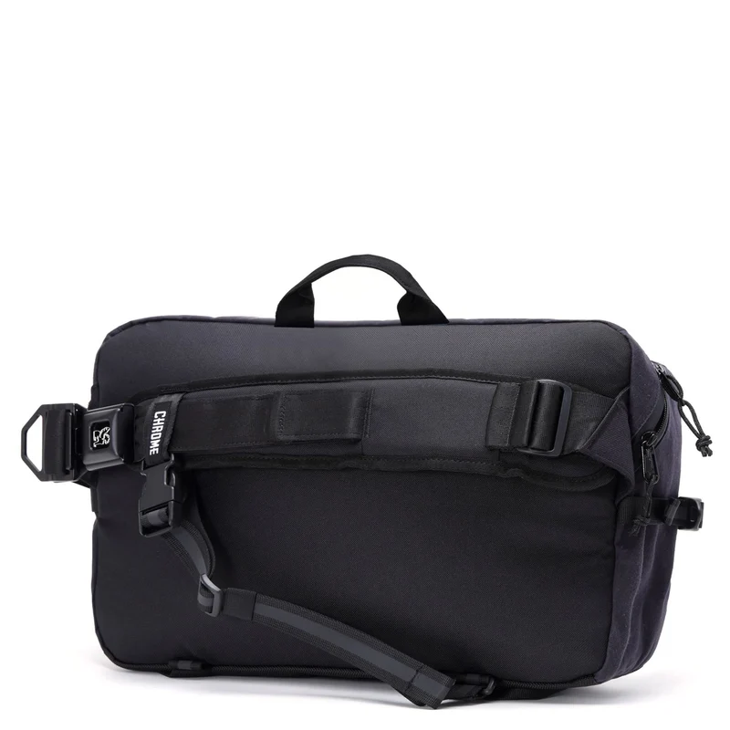 Chrome Kadet Max - Bolso bandolera 15" 39.5 cm (black canvas leather)