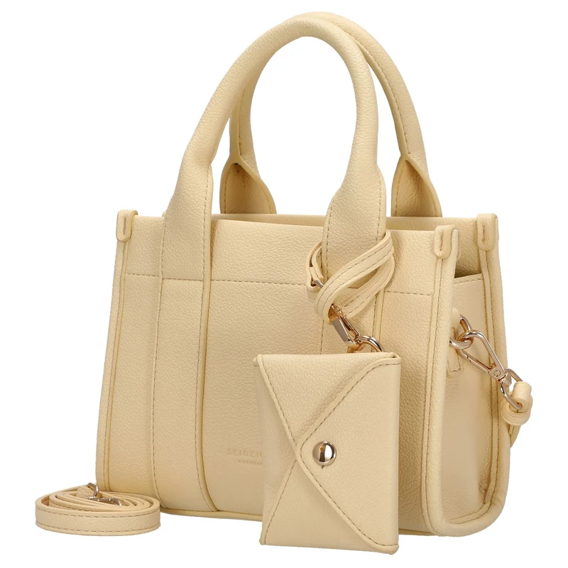 Seidenfelt Meloy Mini Tote - Bolso de mano 25.5 cm (butter-yellow)