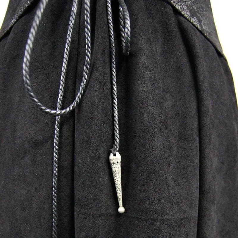 Frauen Goth Gehrock Mit Stehkragen