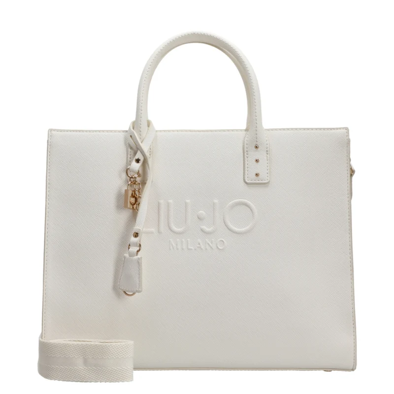 Liu Jo Halona - Bolso de mano M 32 cm (cream)