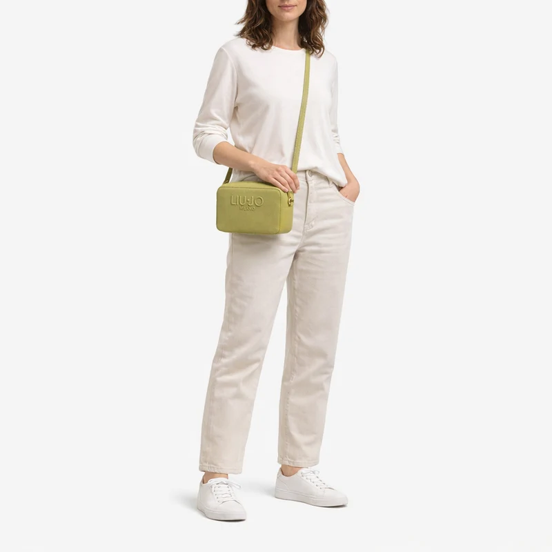 Liu Jo Halona - Bolso bandolera M 20 cm (avocado)