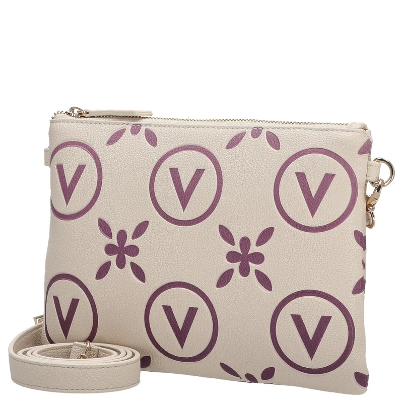Valentino Bags Samba Re Print - Bolso bandolera 24 cm (ecru/rosa)
