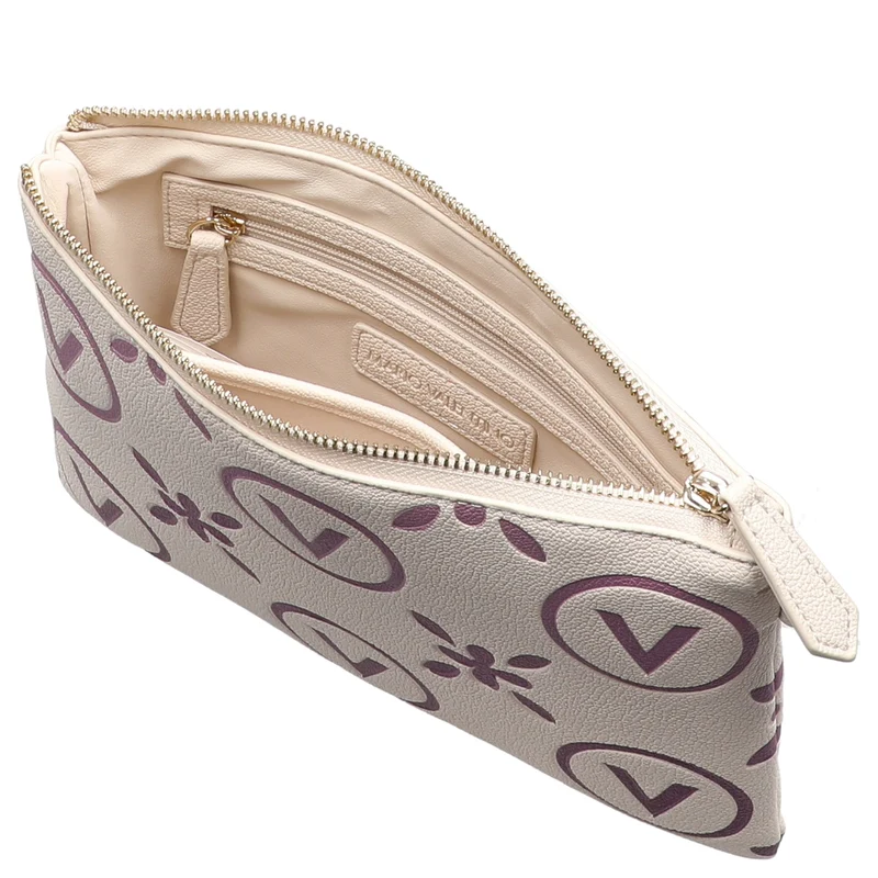 Valentino Bags Samba Re Print - Bolso bandolera 24 cm (ecru/rosa)