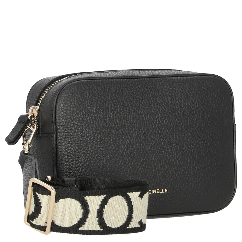Coccinelle Tebe - Bolso bandolera 19 cm (black)