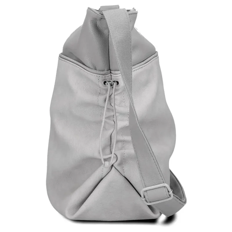 zwei Jana J120 - Bolso bandolera 33 cm (nubuk-ice)