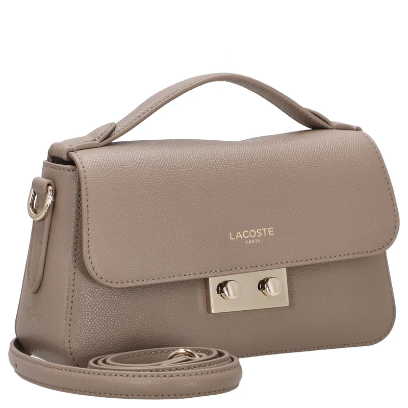 Lacoste Champs-Elysées - Bolso bandolera 35 cm (taupe)