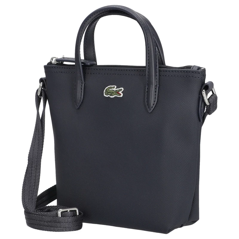 Lacoste Mini-Tote L.12.12 Concept - Bolso de mano 18 cm (eclipse)