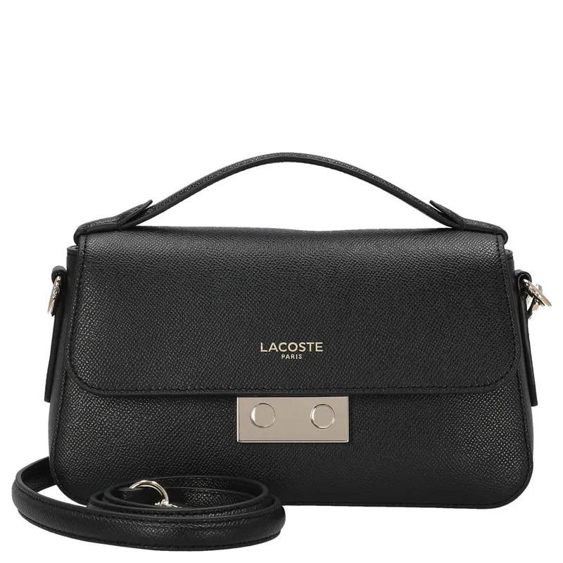 Lacoste Champs-Elysées - Bolso bandolera 35 cm (black)