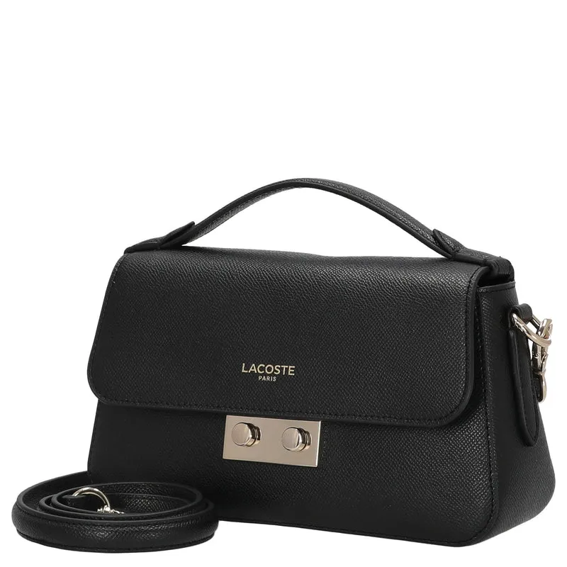 Lacoste Champs-Elysées - Bolso bandolera 35 cm (black)