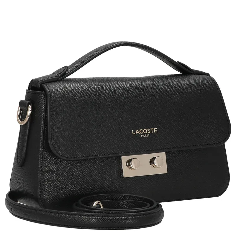 Lacoste Champs-Elysées - Bolso bandolera 35 cm (black)