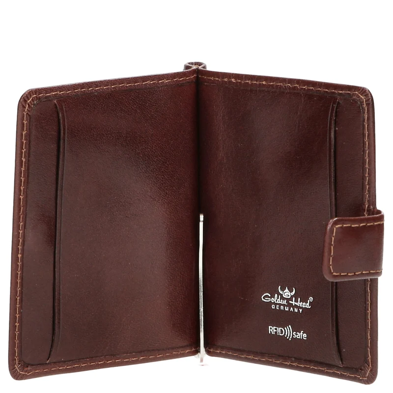 Golden Head Colorado - Clip para billetes 2cc 10 cm RFID (tabacco)