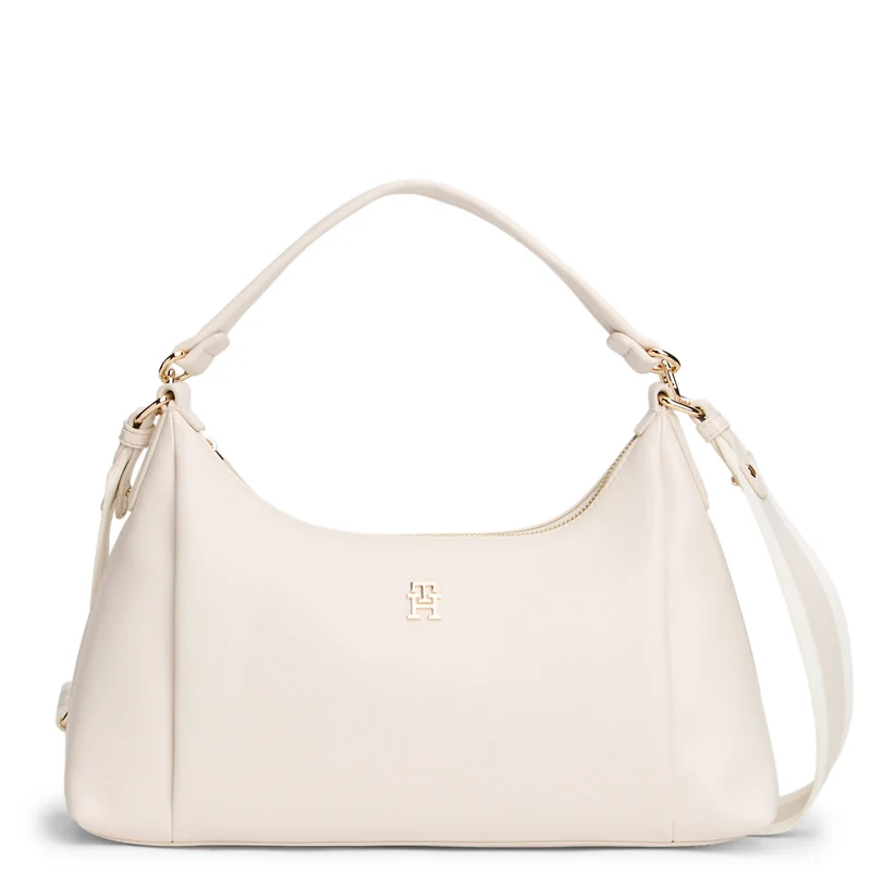 Tommy Hilfiger Essential - Bolso de hombro 35 cm (soft cream)